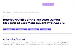 Preview of the United Nations Case Study