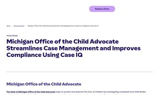 Preview of the Office of the Child Advocate Case Study