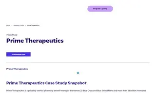 Preview of the Prime Therapeutics Case Study