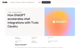 Preview of the SiteGPT Case Study