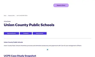 Preview of the Union County Public Schools Case Study