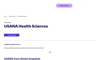 Preview of the USANA Health Sciences Case Study