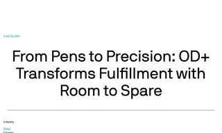 Preview of the OD+ Case Study