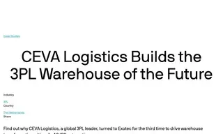 Preview of the CEVA Logistics Case Study