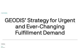 Preview of the Geodis Case Study