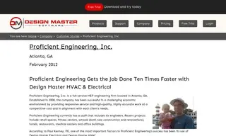 Preview of the Proficient Engineering, Inc. Case Study