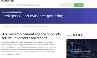 Preview of the U.S. Law Enforcement Agency Case Study
