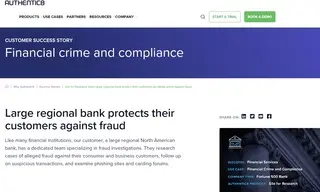 Preview of the Large Regional Bank Case Study