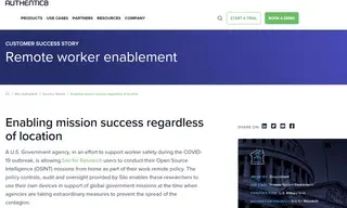 Preview of the U.S. Government Agency Case Study