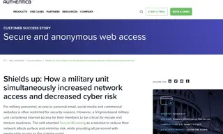 Preview of the Virginia-based Military Company Case Study