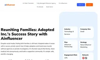 Preview of the Adopted Inc. Case Study