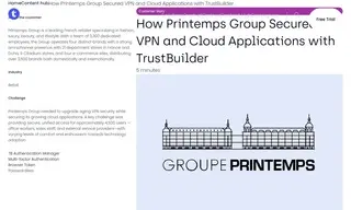 Preview of the Groupe Printemps Case Study