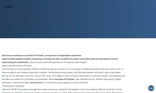 Preview of the Norwegian Cruise Line Case Study