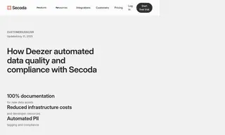 Preview of the Deezer Case Study