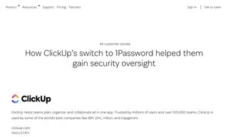 Preview of the ClickUp Case Study