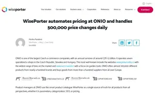 Preview of the ONIO Case Study