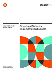 Preview of the Williams Kastner Case Study