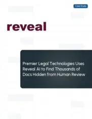 Preview of the Premier Legal Technologies Case Study