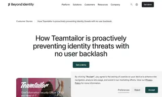 Preview of the Teamtailor Case Study