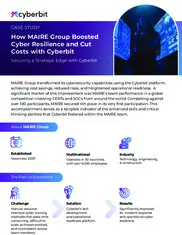 Preview of the MAIRE Group Case Study