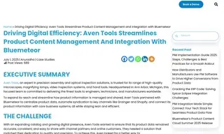 Preview of the Aven Tools Case Study