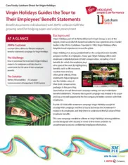 Preview of the Virgin Holidays Case Study