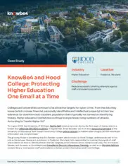 Preview of the Hood College Case Study
