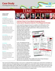 Preview of the Time Magazines Europe Ltd. Case Study