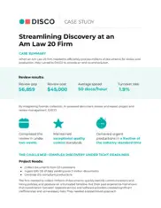 Preview of the Law 20 Firm Case Study