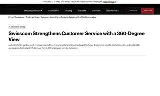 Preview of the Swisscom Case Study