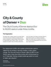 Preview of the City and County of Denver Case Study
