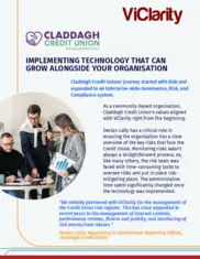 Preview of the Claddagh Credit Union Case Study