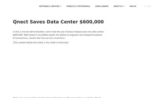 Preview of the Large Data Center Case Study