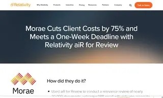 Preview of the Morae Case Study