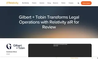 Preview of the Gilbert + Tobin Case Study