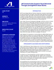 Preview of the 3M Case Study