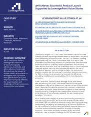 Preview of the 3M Case Study