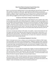 Preview of the Elkem Case Study