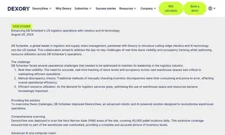 Preview of the DB Schenker Case Study