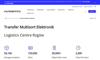 Preview of the Transfer Multisort Elektronik Case Study