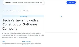 Preview of the Leading Construction Software Company Case Study