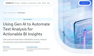 Preview of the Leading Business Intelligence Company Case Study