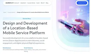 Preview of the Location-Based Mobile Service Company Case Study
