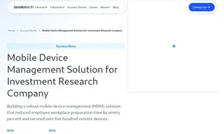 Preview of the Investment Research Company Case Study