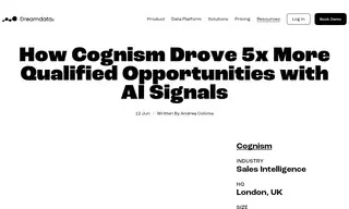 Preview of the Cognism Case Study