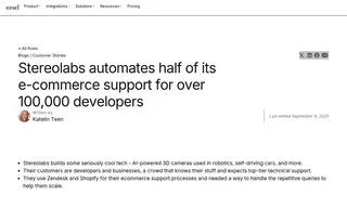 Preview of the Stereolabs Case Study