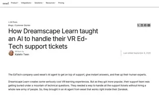 Preview of the Dreamscape Learn Case Study