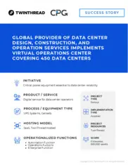 Preview of the CPG Case Study