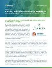 Preview of the Five Keys Community Management Case Study