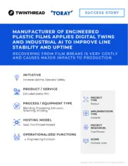 Preview of the Toray Case Study